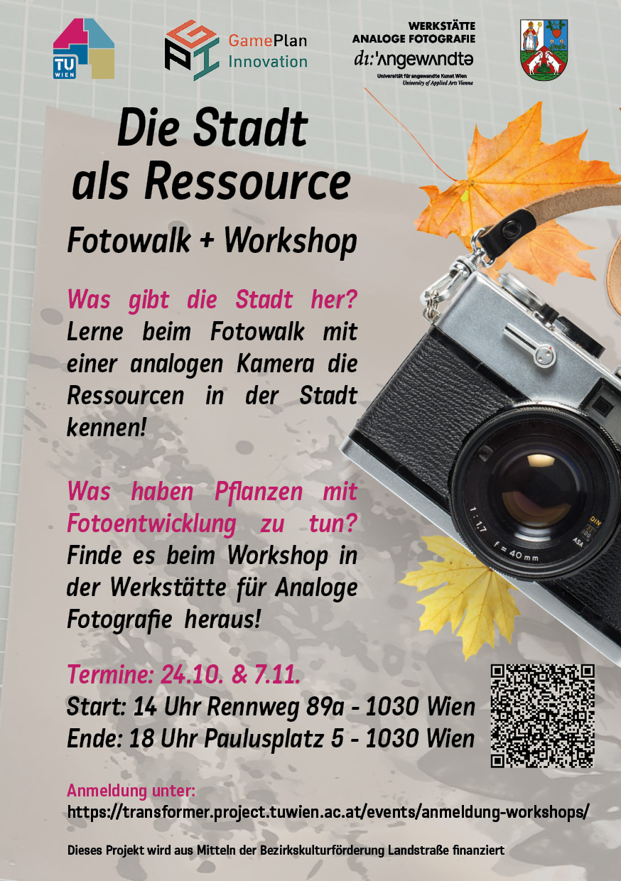 Die Stadt als Ressource – Fotowalk & Workshop