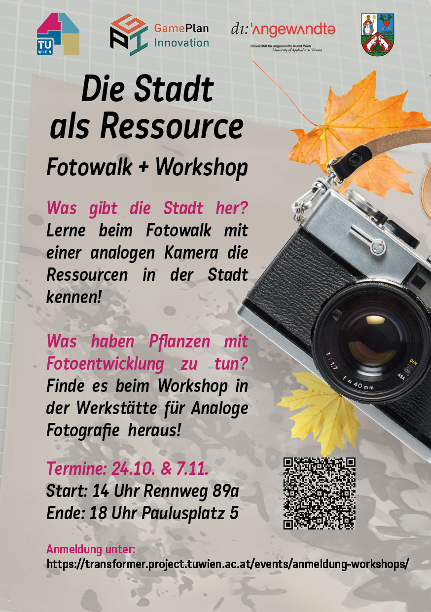 Die Stadt als Ressource – Fotowalk & Workshop