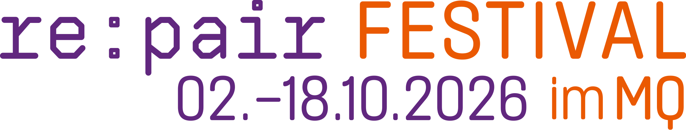 Logo re:pair FESTIVAL